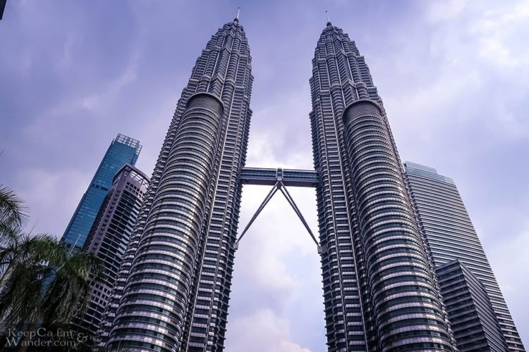 Malaysia's Petronas Towers - Keep Calm and Wander - Purple Roofs
