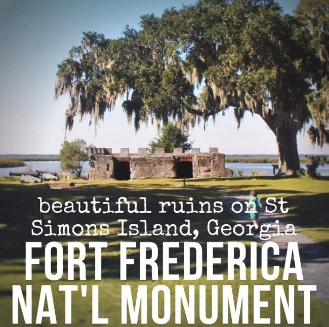 Fort Frederica National Monument on on St. Simons Island - 2TravelDads